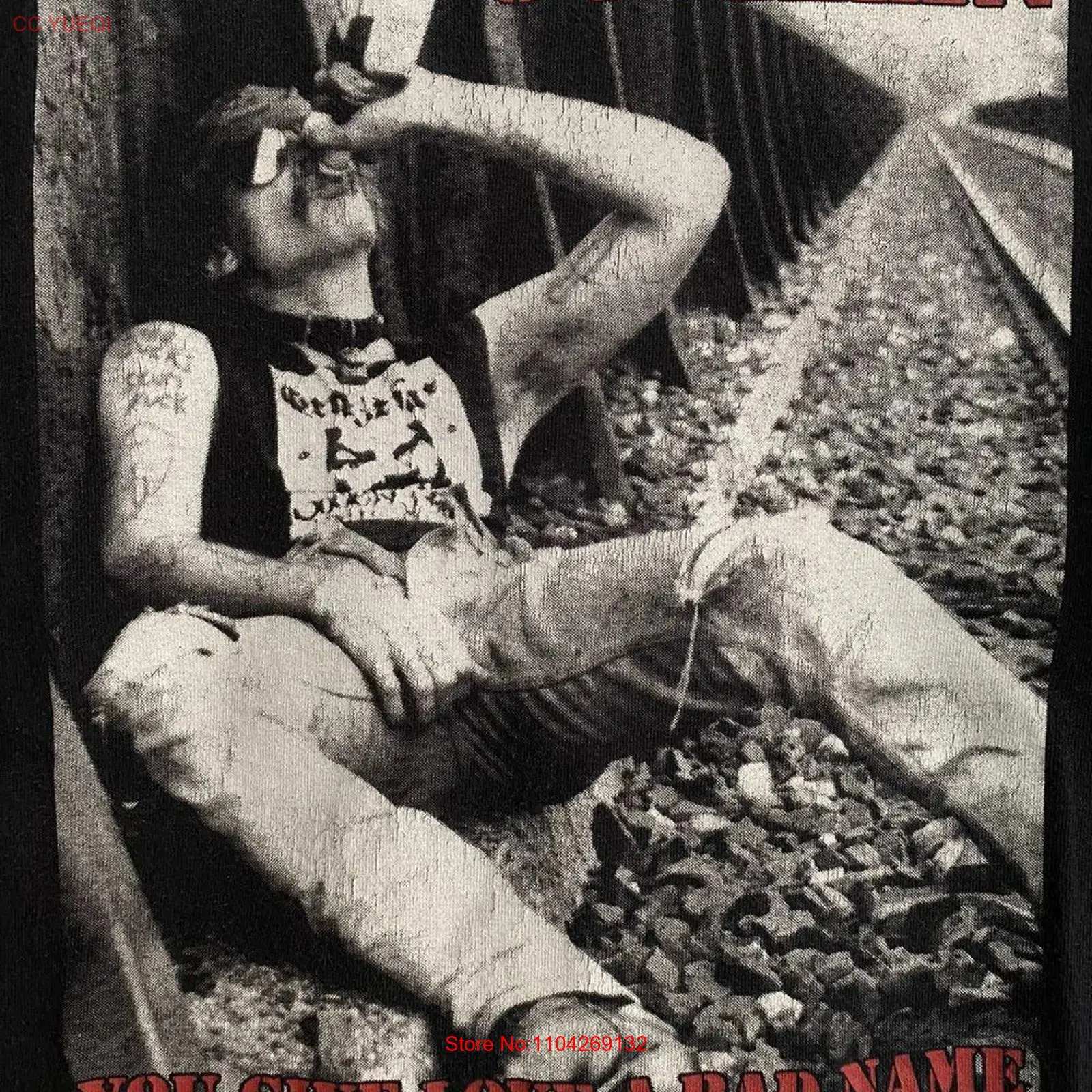Vintage Fashion Names - GG Allin You Give Love A