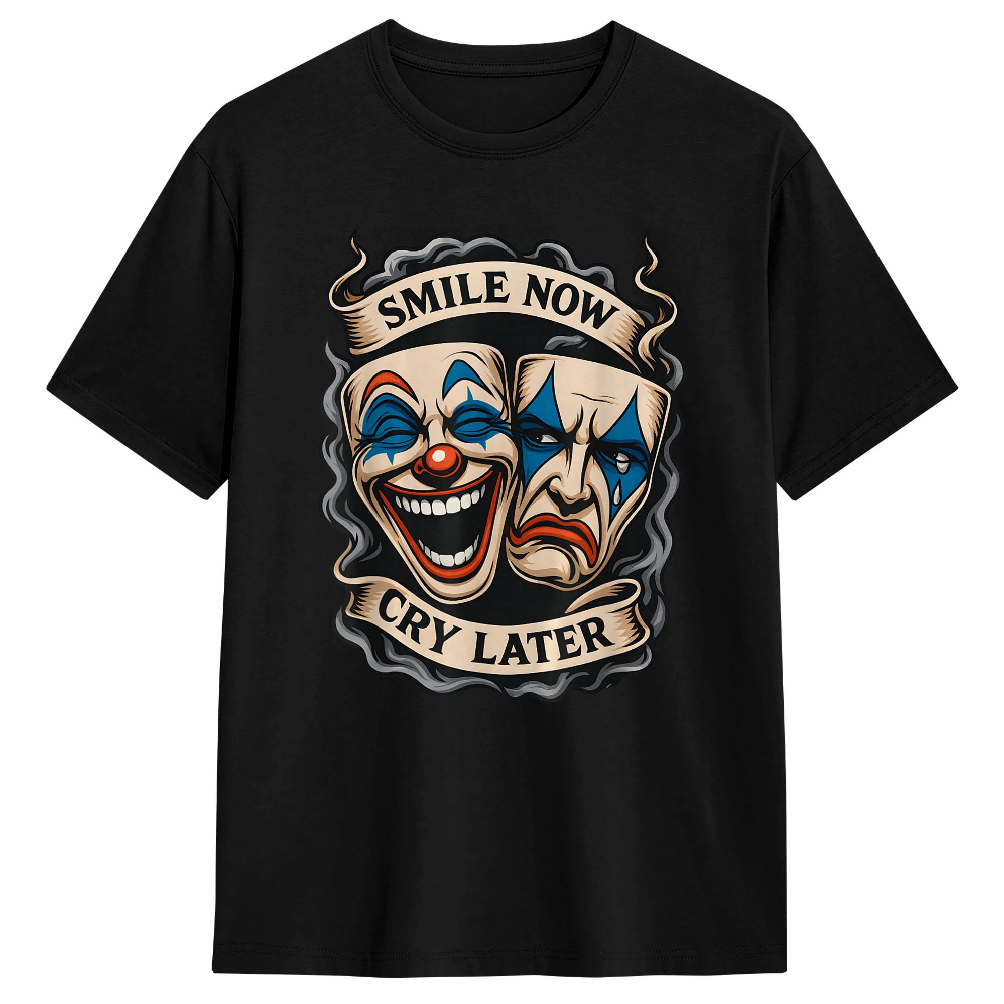 Vintage Fashion Now - Men Women T Shirt Smile Now