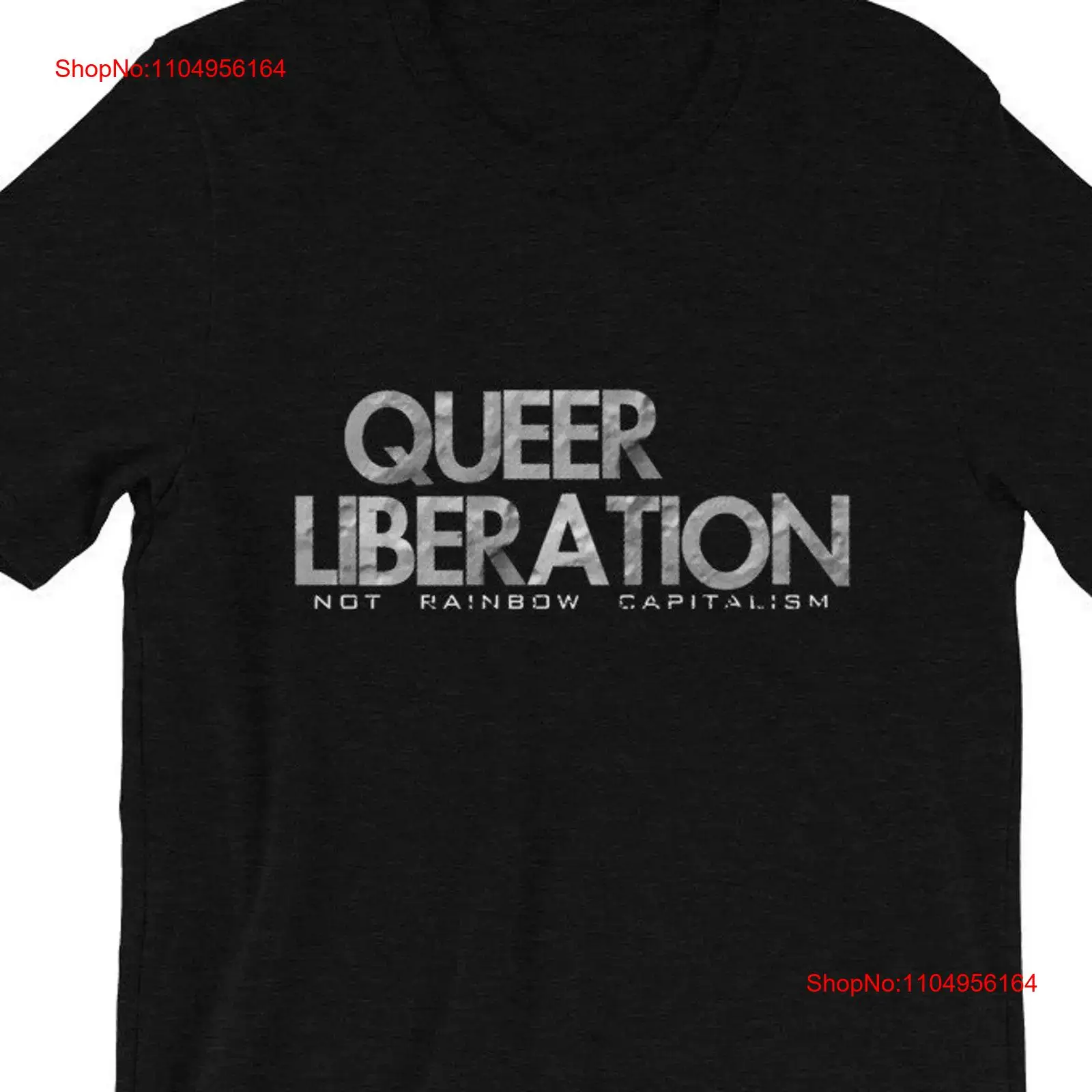 Vintage Queer Fashion - Queer Liberation not Rainbow Capitalism T