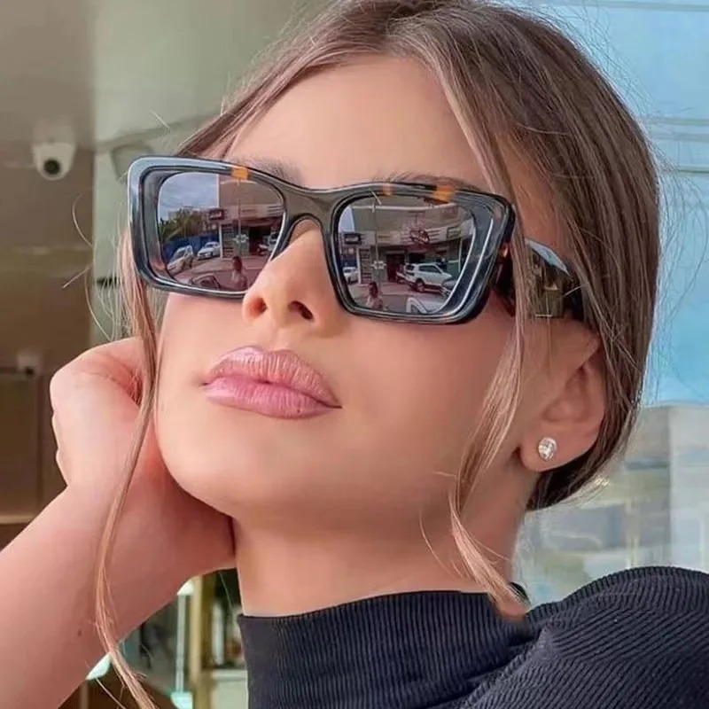 Vintage Fashion De - Retro Square Sunglasses Men Women Designer