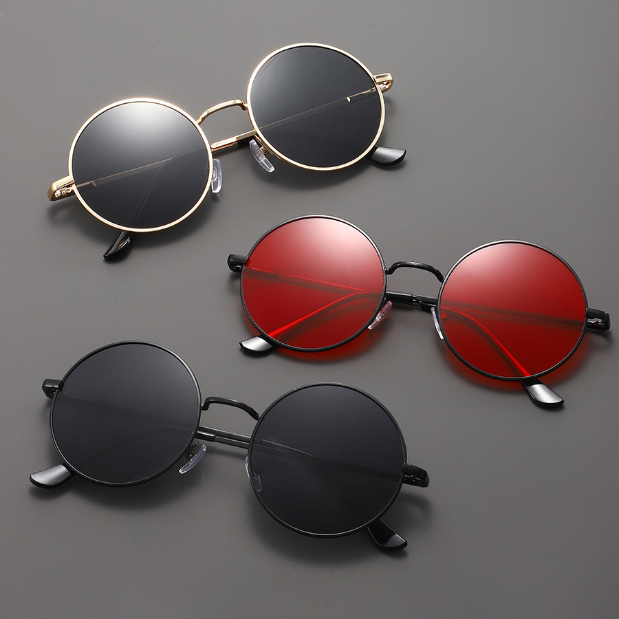 Fashion Round Sunglasses Men W - Vintage Fashion De ulasan dan harga