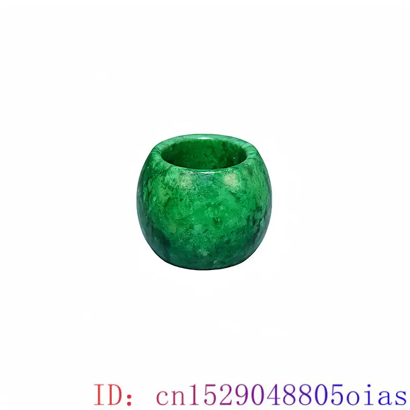 22mm Green Real Jade Rings for - Vintage Fashion Guild ulasan dan harga