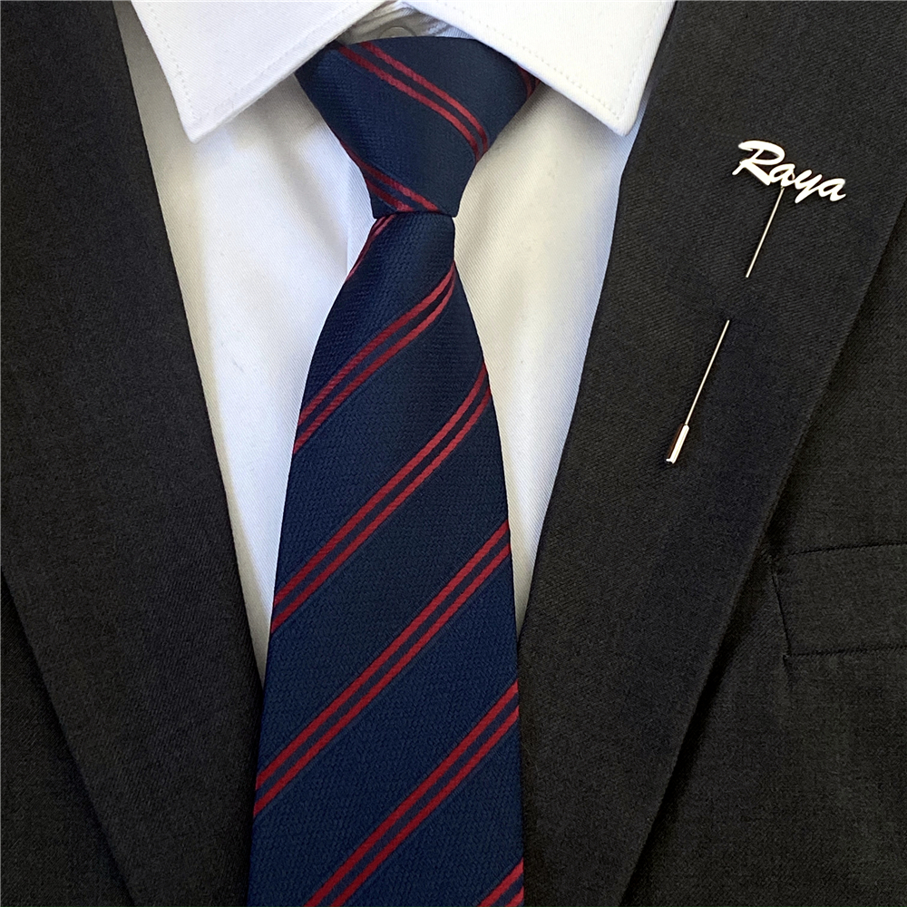 Personalized Men Lapel Pin Cus - Vintage Fashion Names ulasan dan harga