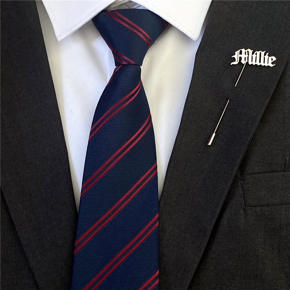 Personalized Men Lapel Pin Cus - Vintage Fashion Names ulasan dan harga