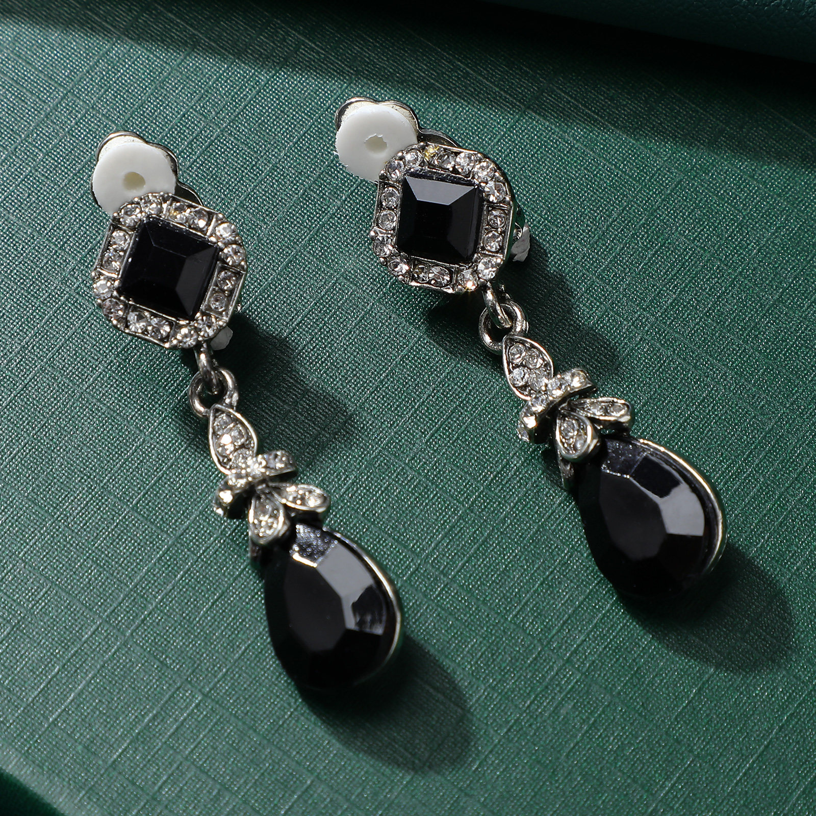 Pendant Black Ear Clips Vintag - Vintage Fashion Ideas ulasan dan harga