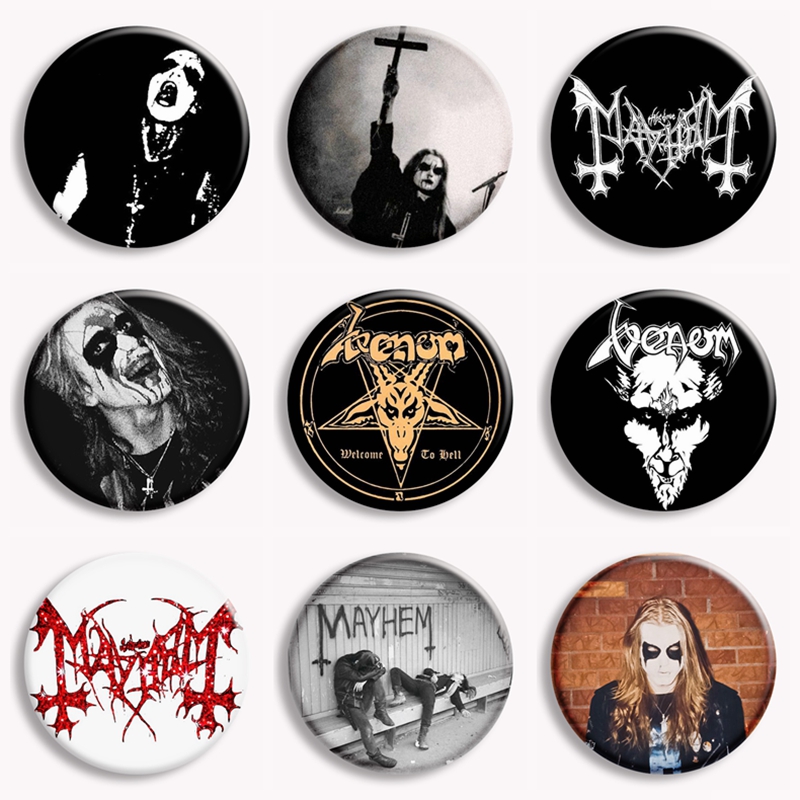 Rock Mayhem Band Soft Button P - Vintage Fashion Guild ulasan dan harga
