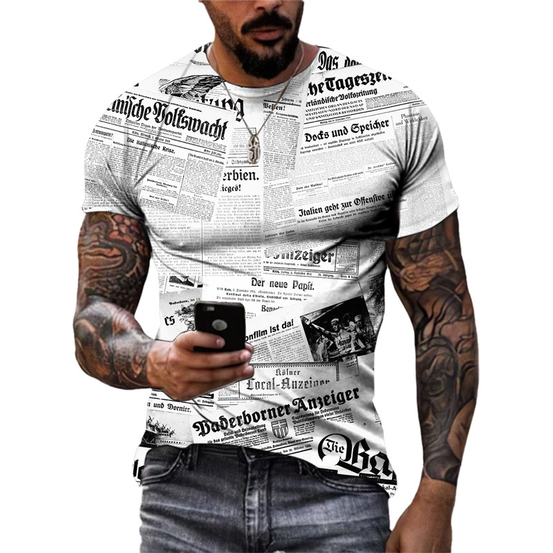 New Creative Design Retro Old  - Vintage Fashion Newspaper ulasan dan harga