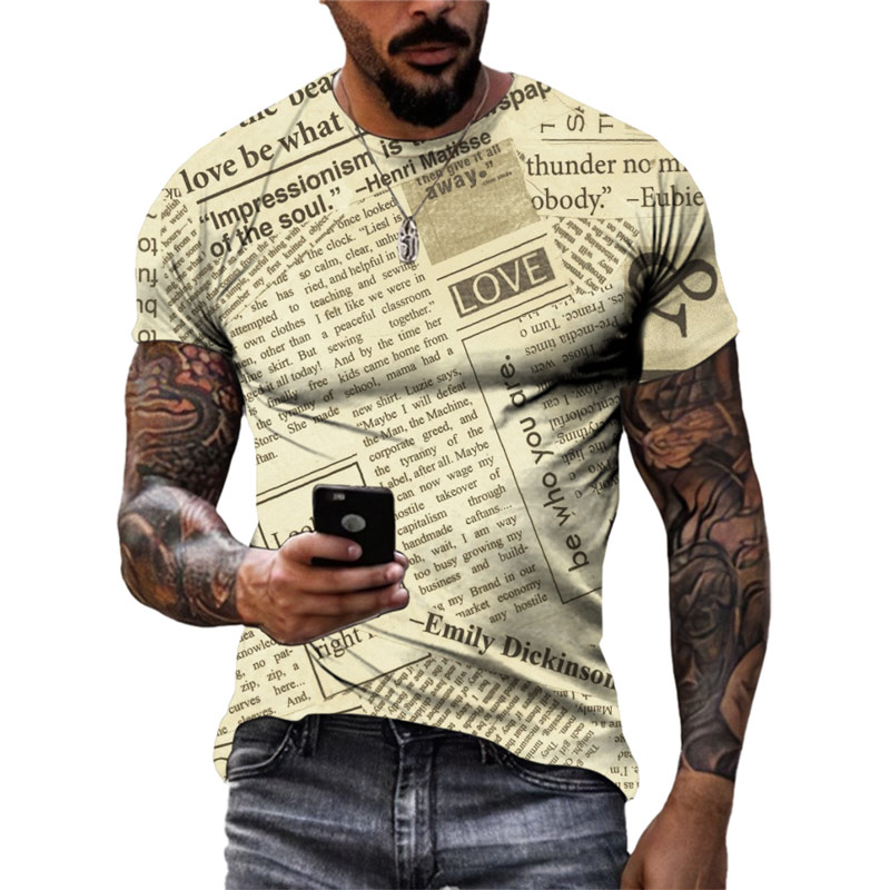 New Creative Design Retro Old  - Vintage Fashion Newspaper ulasan dan harga