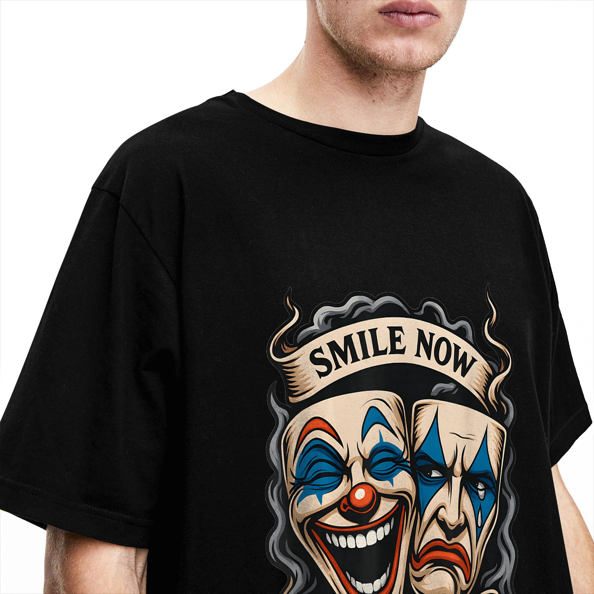 Men Women T Shirt Smile Now Cr - Vintage Fashion Now ulasan dan harga