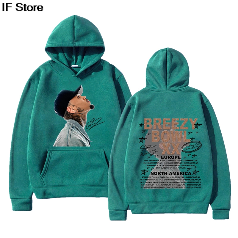 Rapper Chris Brown Breezy Bowl - Vintage Fashion Pop Up ulasan dan harga