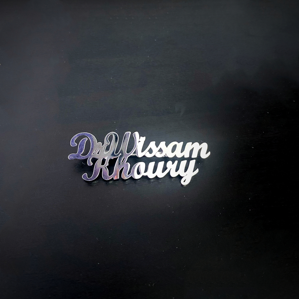 Custom Brooch Can Be Customize - Vintage Fashion Names ulasan dan harga
