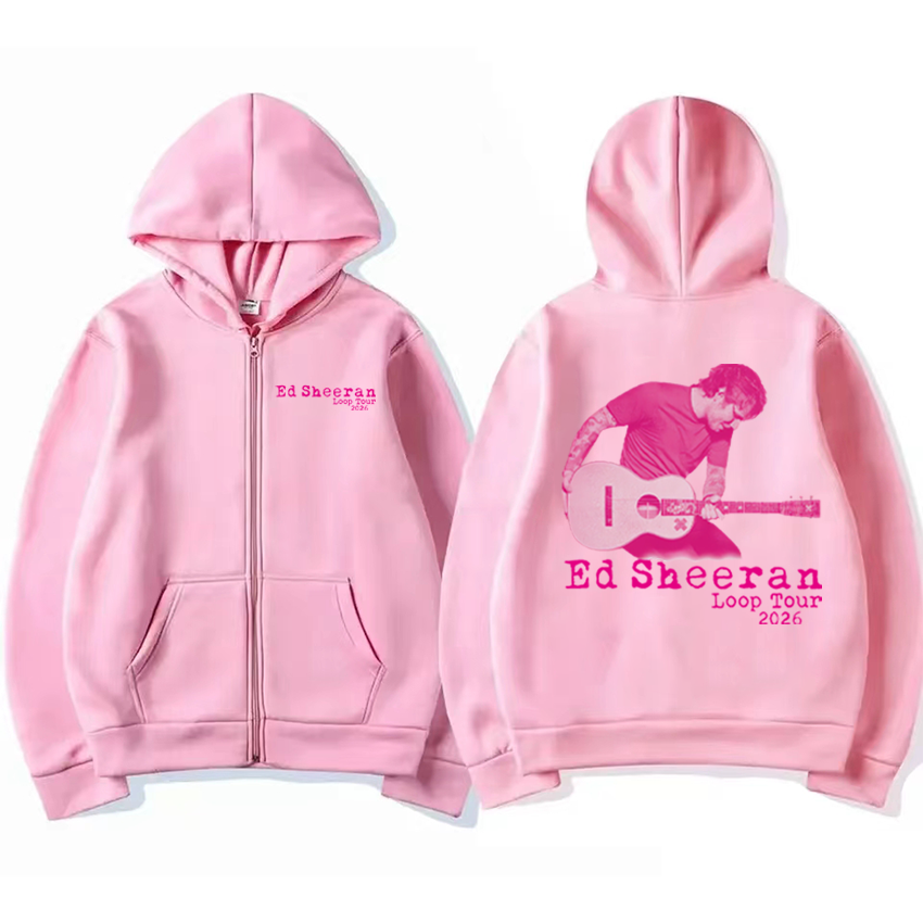 Ed Sheeran Loop2026 Tour Merch - Vintage Fashion Pop Up ulasan dan harga