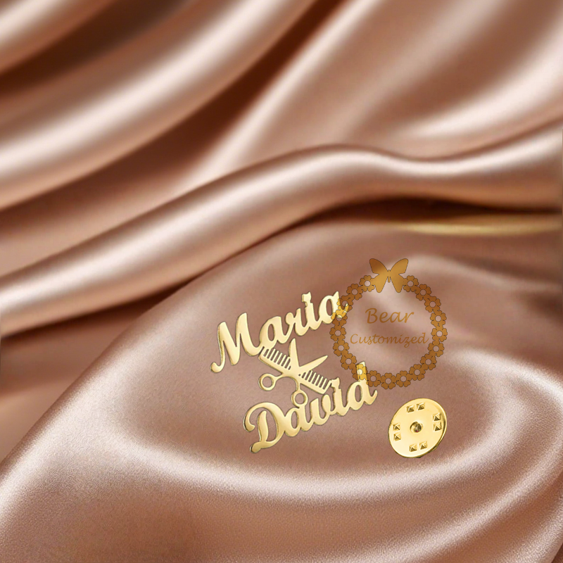 Personalized Scissors & Comb B - Vintage Fashion Names ulasan dan harga