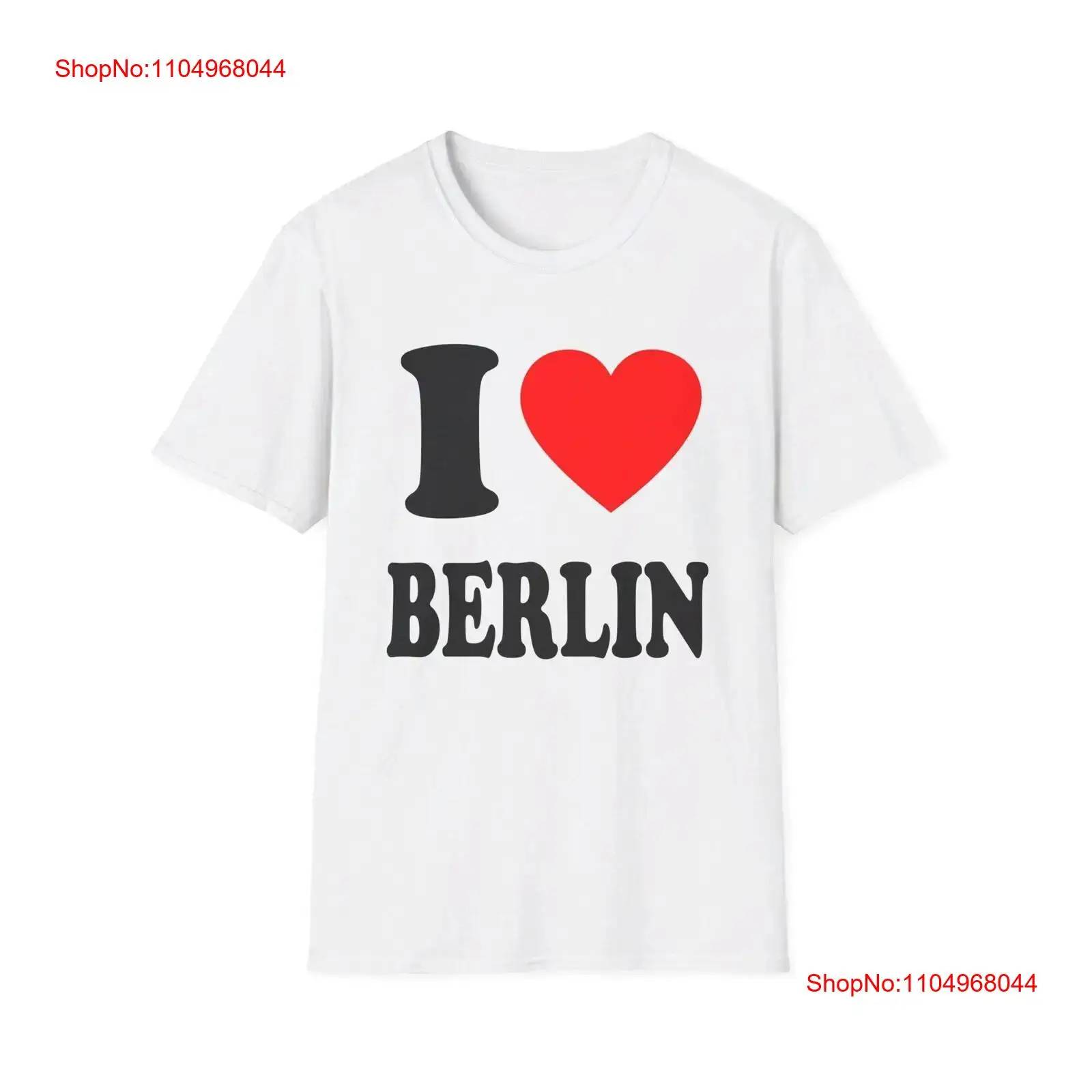 I Love Berlin T Shirt Germany  - Vintage Fashion Ideas ulasan dan harga