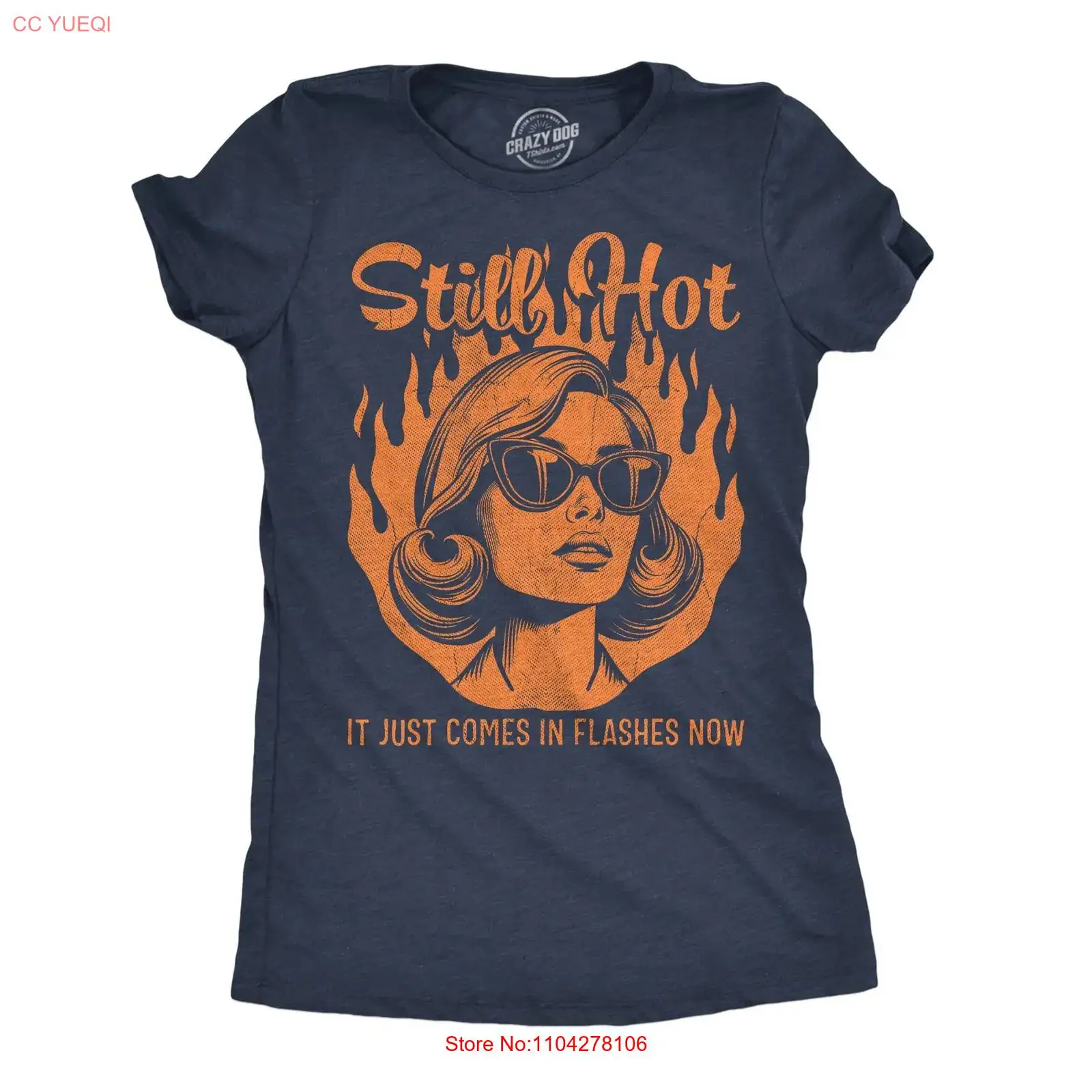 Womens Funny T Shirt Still Hot - Vintage Fashion Now ulasan dan harga