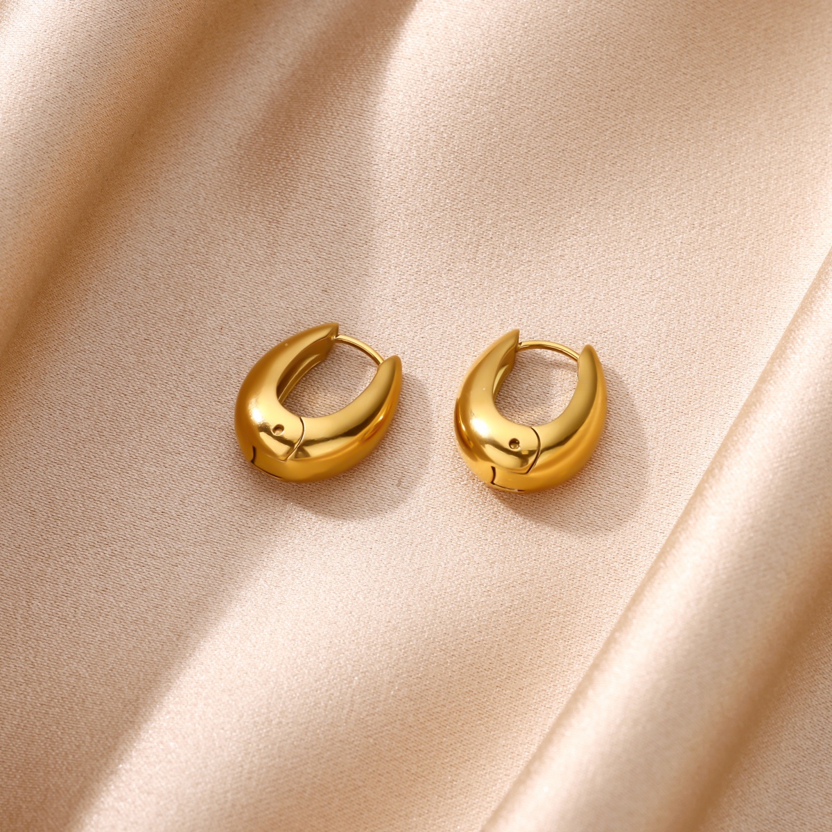 Vintage Small Oval Hoop Earrin - Vintage Fashion Ideas ulasan dan harga
