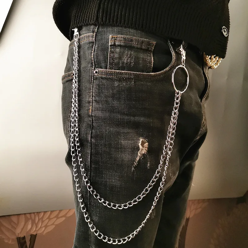 Layer Metal Belt Chain Punk Ho - Vintage Fashion Guild ulasan dan harga