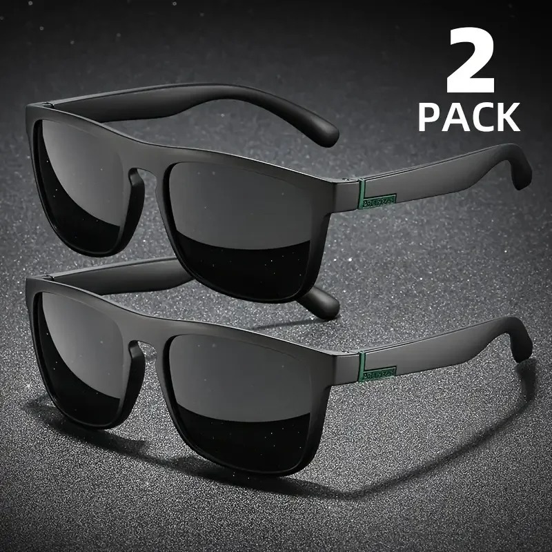2PCS Fashion Square Sunglasses - Vintage Fashion De ulasan dan harga