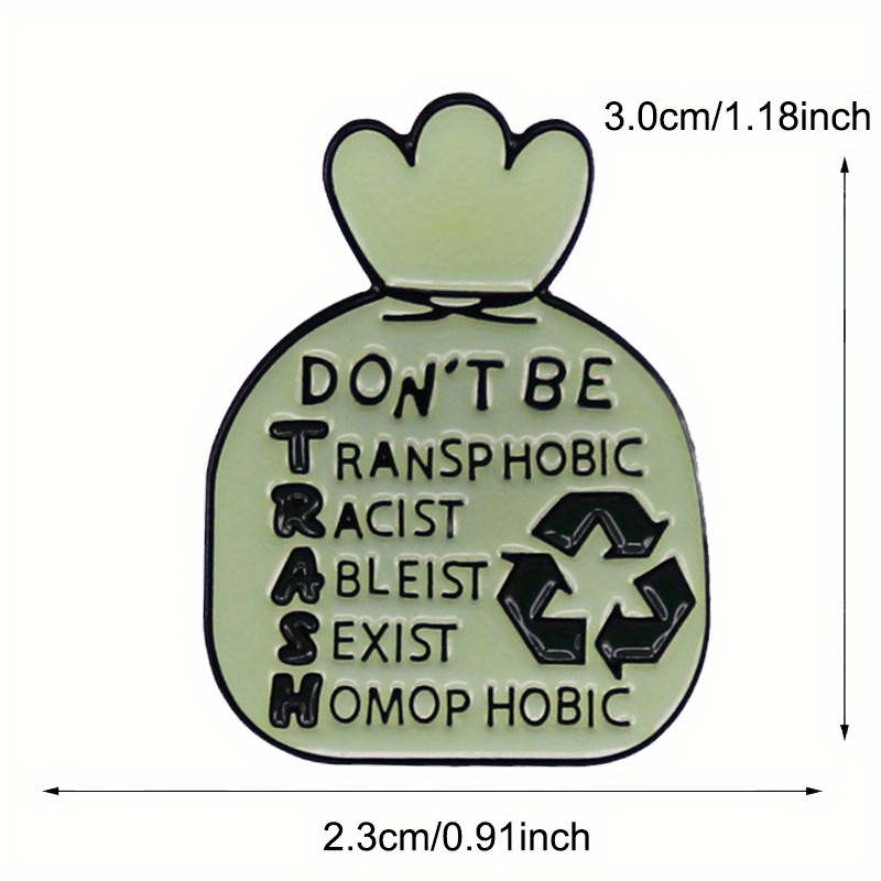 Don't Become Trash Now Garbage - Vintage Fashion Now ulasan dan harga