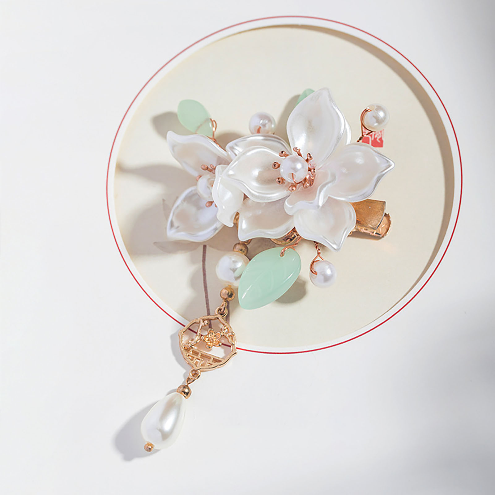 Vintage Camellia Hair Clip Ele - Vintage Fashion Guild ulasan dan harga