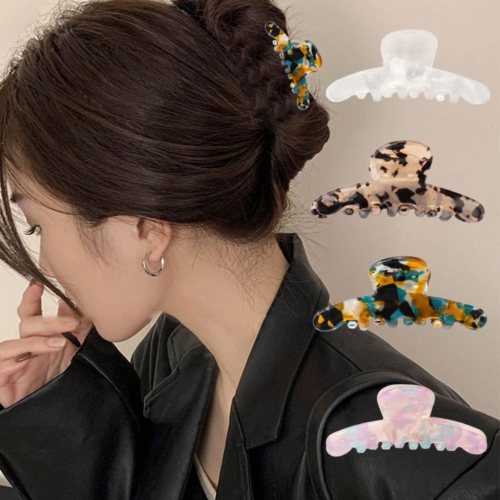 Elegant Acetate Hair Claw For  - Vintage Fashion Guild ulasan dan harga