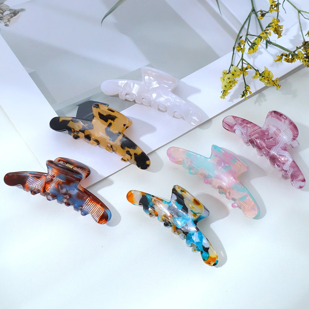 Elegant Acetate Hair Claw For  - Vintage Fashion Guild ulasan dan harga