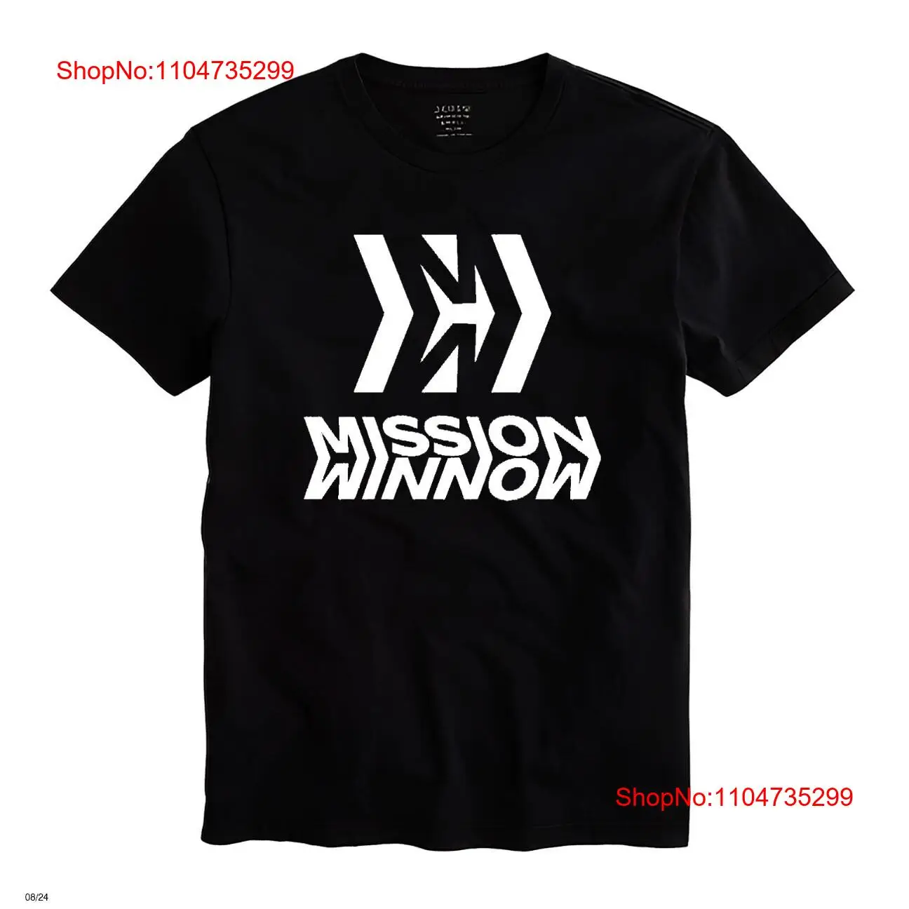 T shirt Mission Now Men Black  - Vintage Fashion Now ulasan dan harga