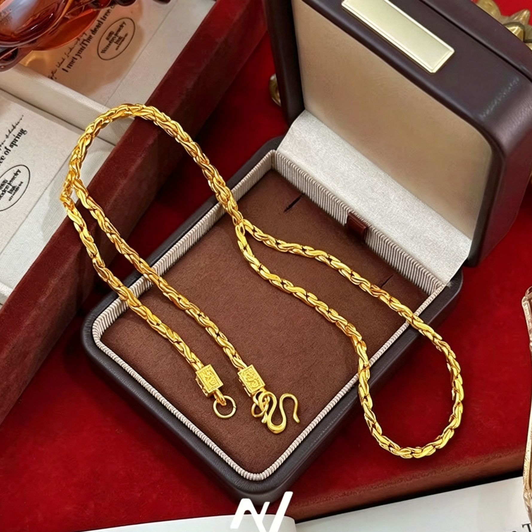 9999 24K real gold store same  - Vintage Fashion Store ulasan dan harga