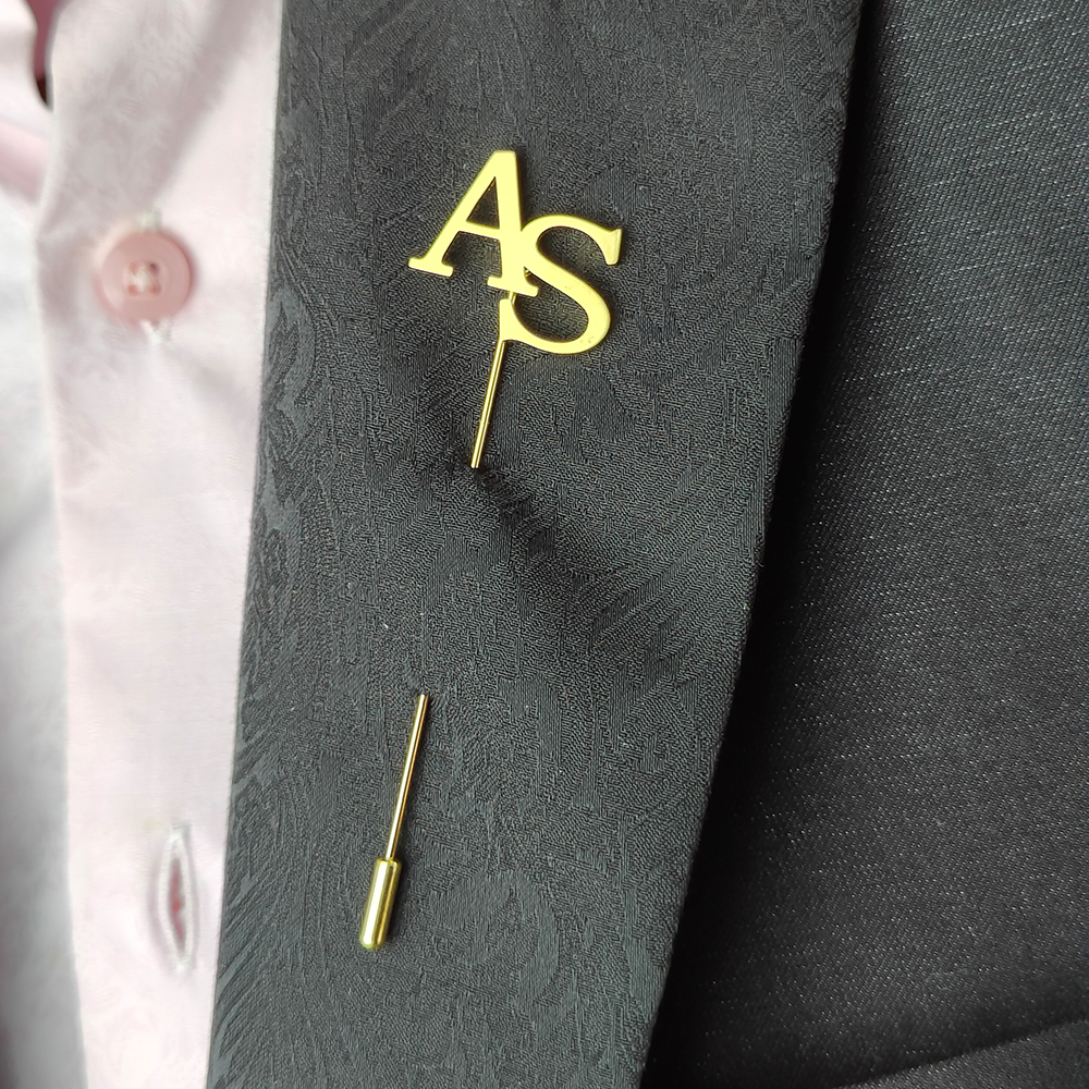 Sherman Custom  Lapel Pins Men - Vintage Fashion Guild ulasan dan harga