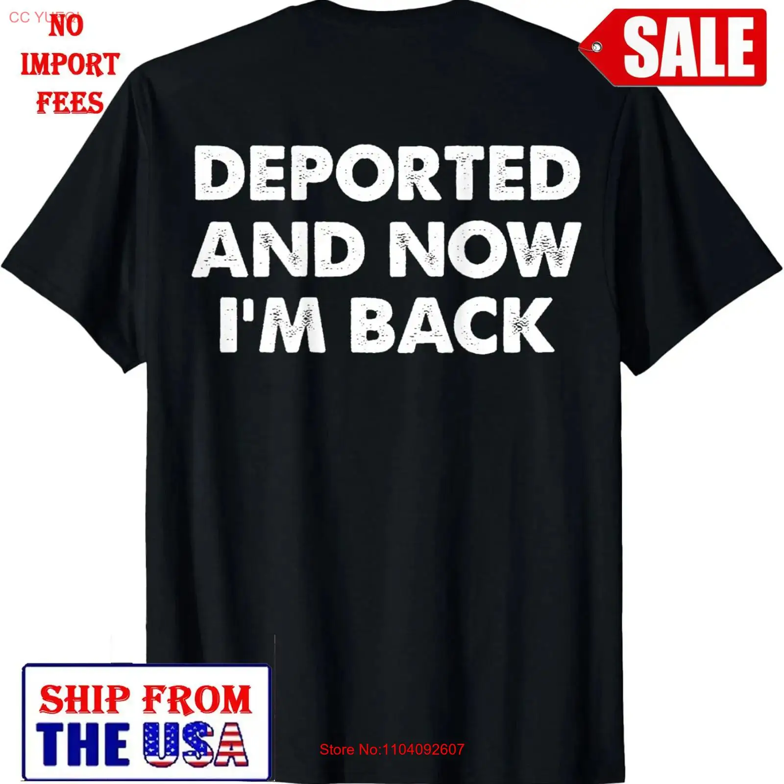 Deported And Now I'm Back funn - Vintage Fashion Now ulasan dan harga