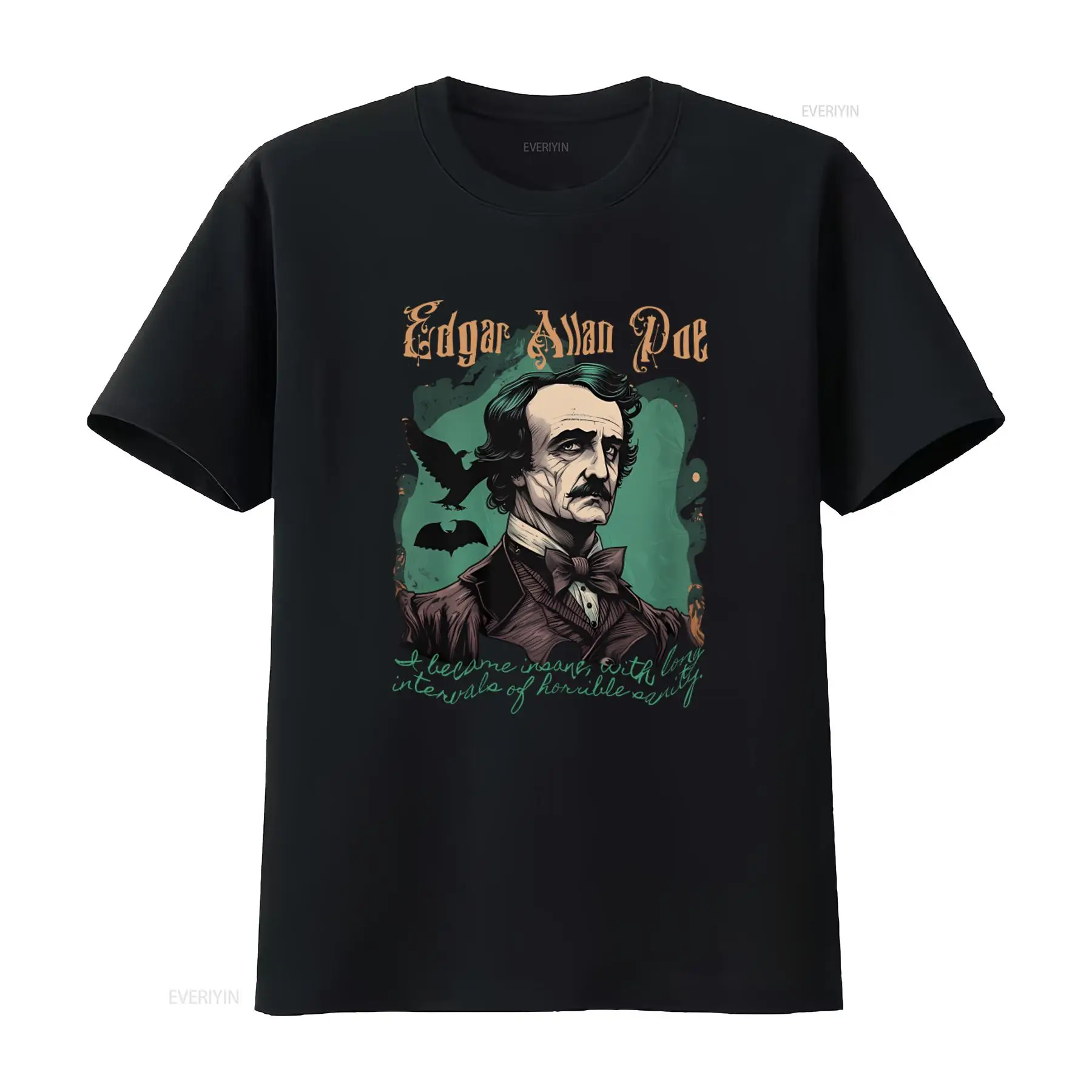 Edgar Allan Poe T Shirt Gothic - Vintage Fashion Ideas ulasan dan harga