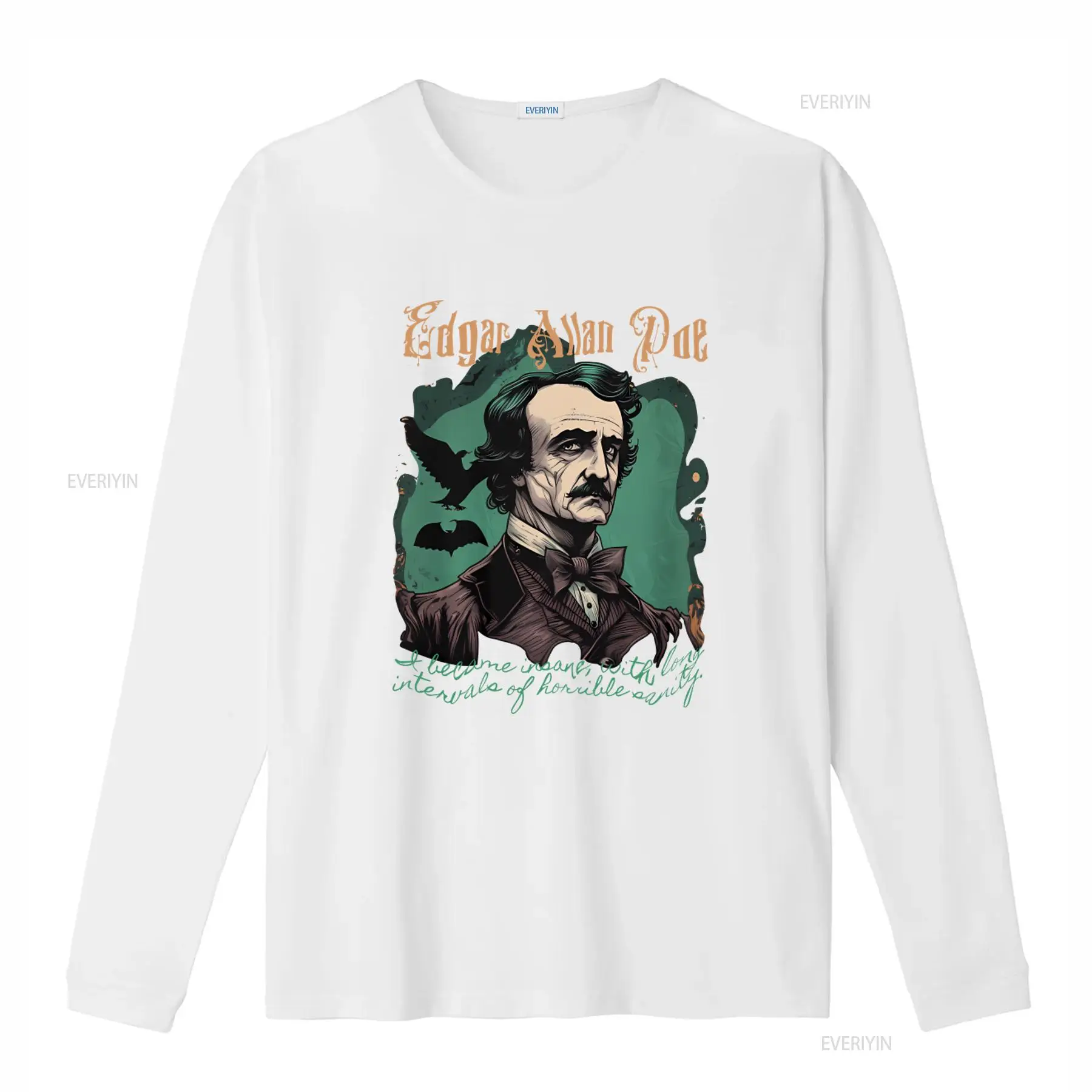 Edgar Allan Poe T Shirt Gothic - Vintage Fashion Ideas ulasan dan harga