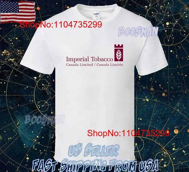 NEW SHIRT IMPERIAL TOBACCO CAN - Vintage Fashion Canada ulasan dan harga