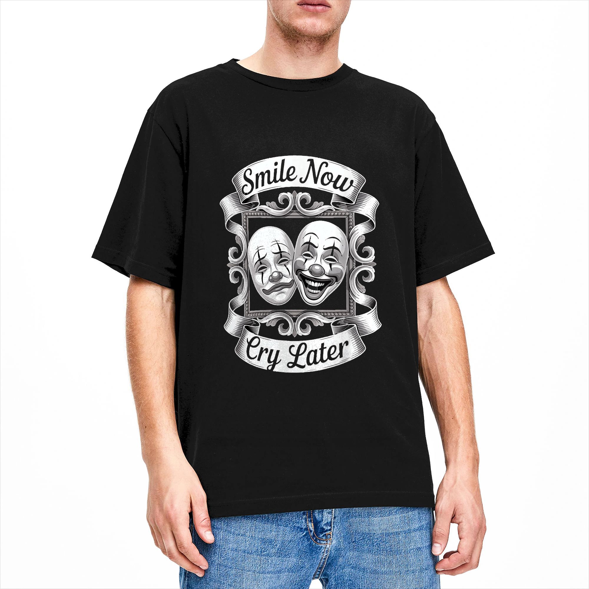 Vintage T Shirt Smile Now Cry  - Vintage Fashion Now ulasan dan harga