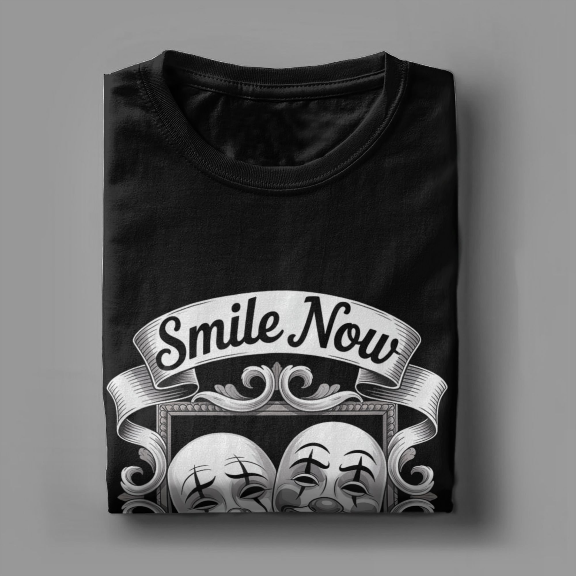 Vintage T Shirt Smile Now Cry  - Vintage Fashion Now ulasan dan harga