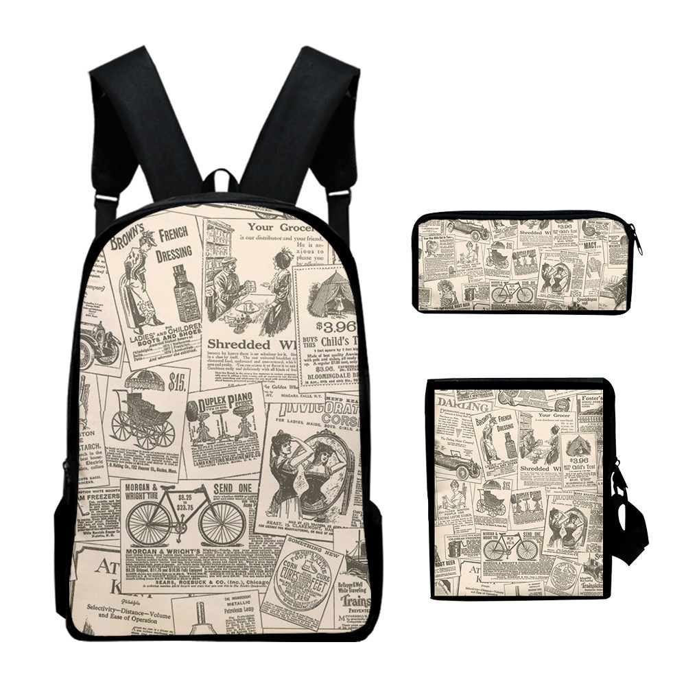 Classic Novelty Vintage newspa - Vintage Fashion Newspaper ulasan dan harga