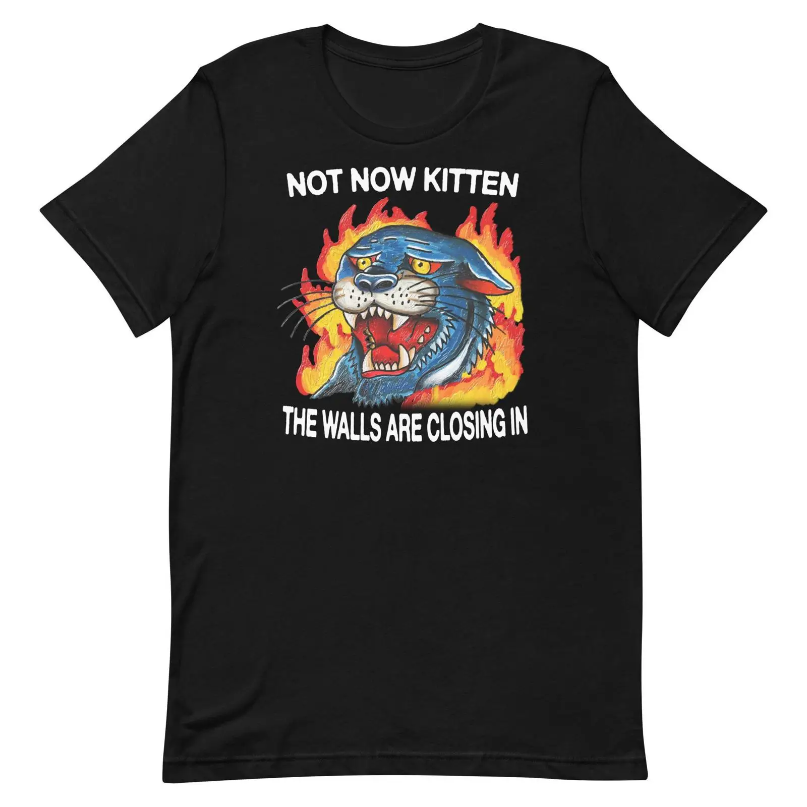 Not Now Kitten t shirt vintage - Vintage Fashion Now ulasan dan harga